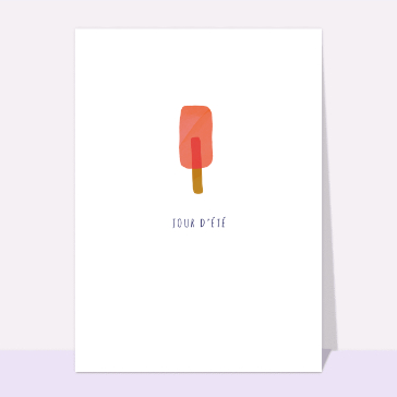 Un sorbet pour un jour d'été