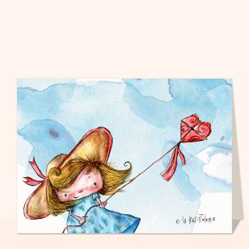 Coeur cerf volant