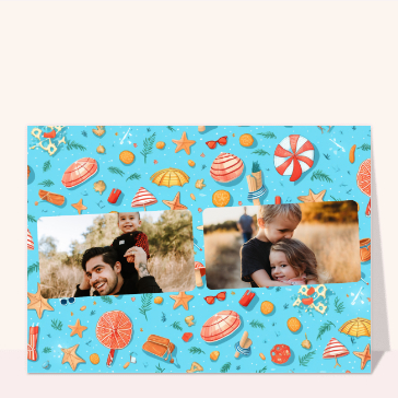 Motifs un été à la plage