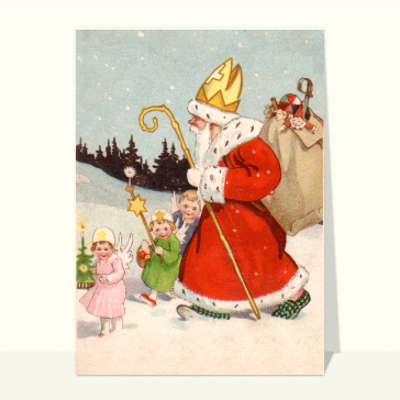 Saint Nicolas et les petits enfants