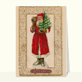 Cartes anciennes Saint Nicolas pour votre texte