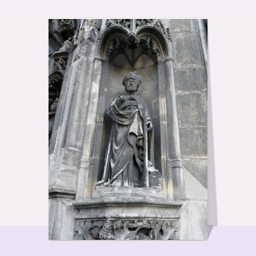 Saint Nicolas : Statue de St Nicolas