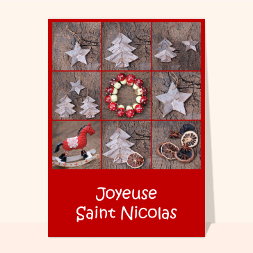 carte saint nicolas : Décorations Saint Nicolas