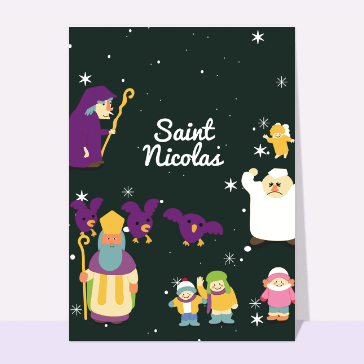 L'histoire de Saint Nicolas ilustrée