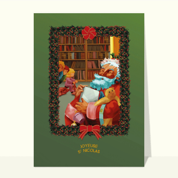 Joyeuse Saint Nicolas avec des enfants