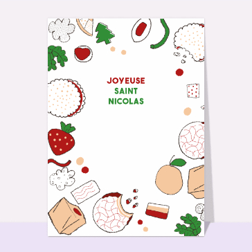 Joyeuse Saint Nicolas et dessins naïfs