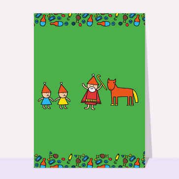 Saint Nicolas et les enfants
