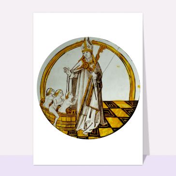 Saint nicolas et les 3 enfants