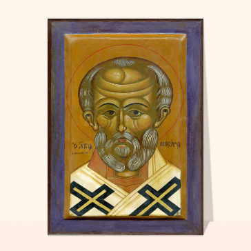 Tableau de Saint Nicolas de Myre