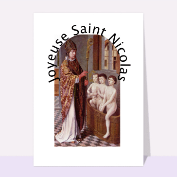 carte saint nicolas : Joyeuse saint Nicolas