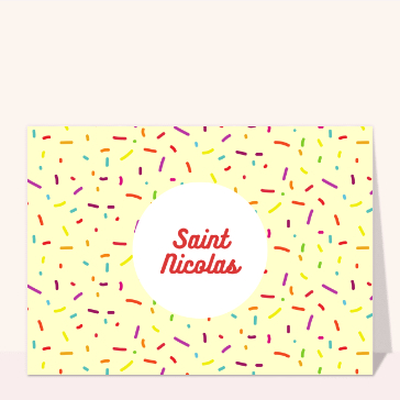 Confettis de la Saint Nicolas