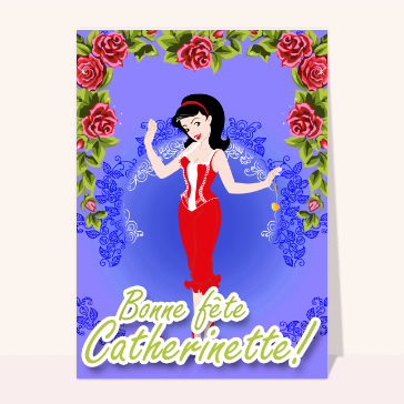 Carte sainte Catherine : Jolie Catherinette
