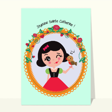 Sainte Catherine avec Blanche Neige