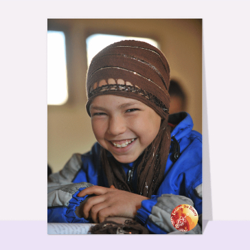 Le sourire dans les yeux