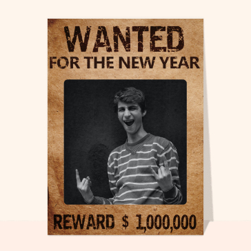 Wanted for the new year
