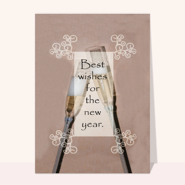 Champagne best wishes