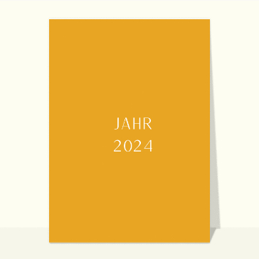 Carte bonne année 2023 en plusieurs langues : Nur ein weiteres Jahr