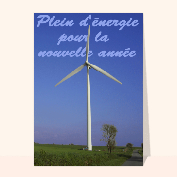 Plein d'énergie pour la nouvelle année 2023 