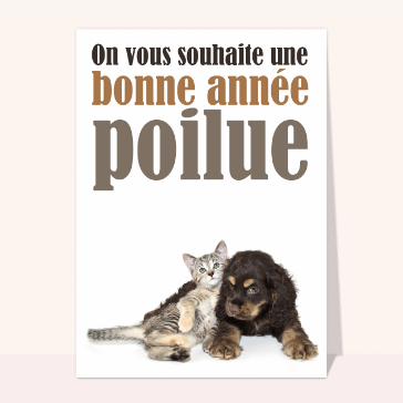 Une bonne année 2023 poilue