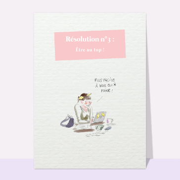 Bonne résolution être au top