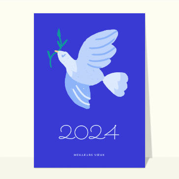 De la paix et de l`amour pour 2024
