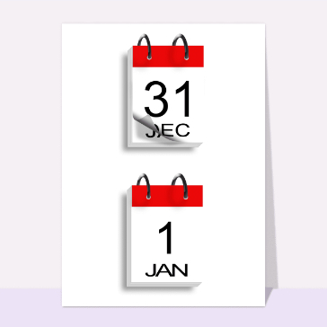 Calendrier nouvel an