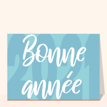bonne année 2024 sur fond bleu