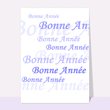 bonne année 2023 en bleu