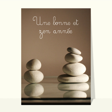 Une bonne et zen année