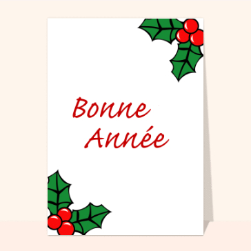 Bonne Annee Houx
