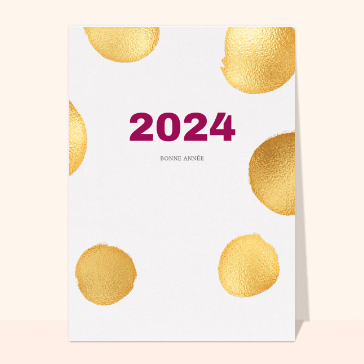 Une bonne année 2024 dorée
