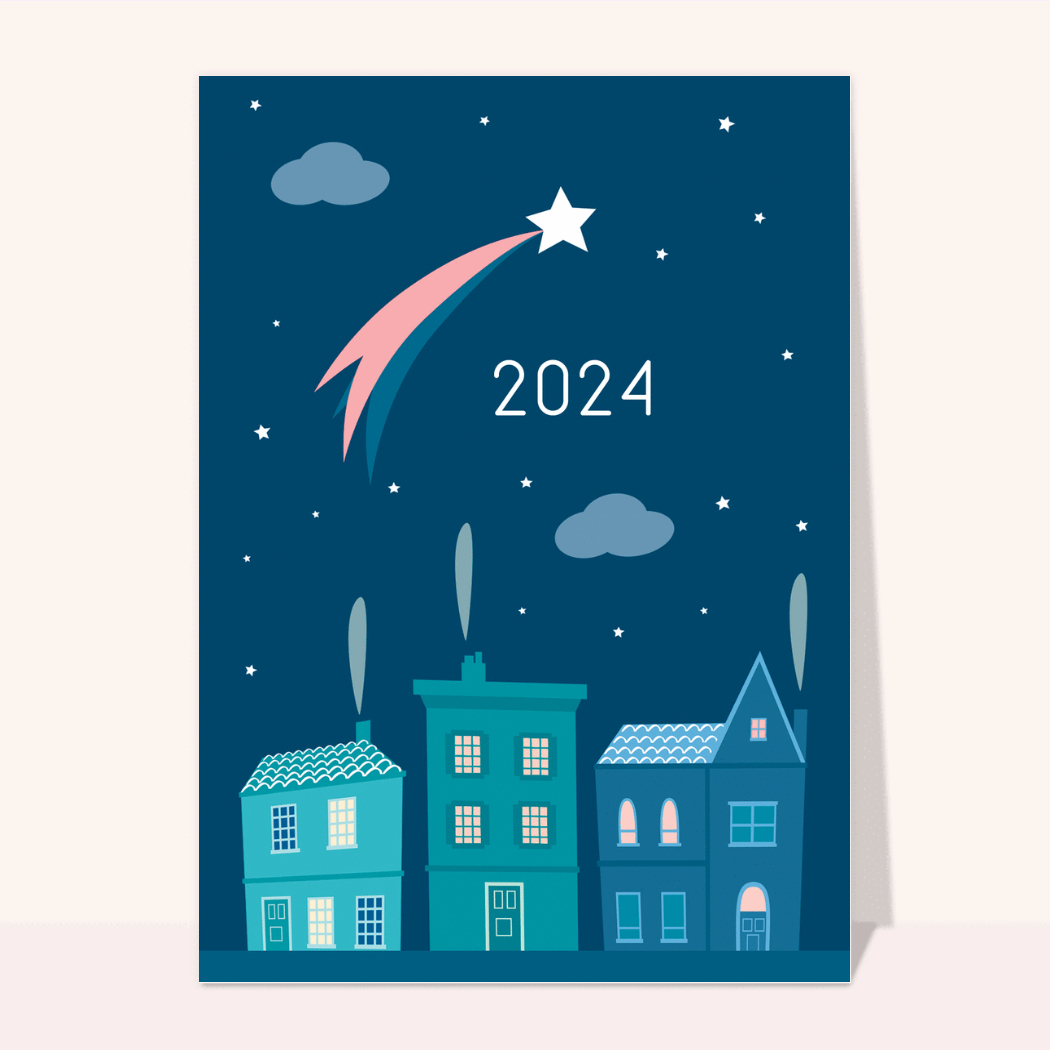 Carte de Vœux de Luxe 2024 L'Avivée