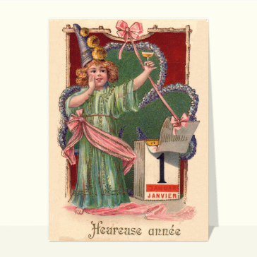 Heureuse année au 1er janvier