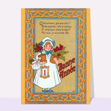 Une année bonne, joyeuse, riche en bonheur