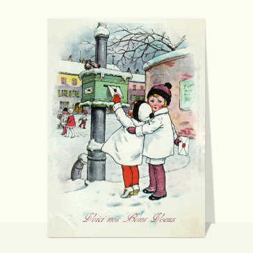 Nos bons voeux par La Poste