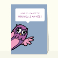 cartes de voeux 2023 animaux rigolos pour votre texte