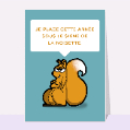 cartes de voeux 2023 animaux rigolos pour votre texte