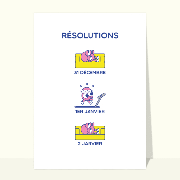 Les résolutions après de 2 janvier