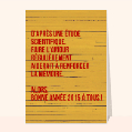Cartes de voeux humour 2023 pour votre texte