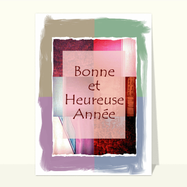 Carte de voeux originale pour 2023 : Bonne et Heureuse Annee