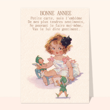 bonne année 2023 carte ancienne
