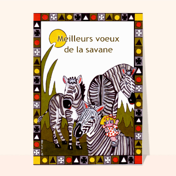 Meilleurs voeux de la savane