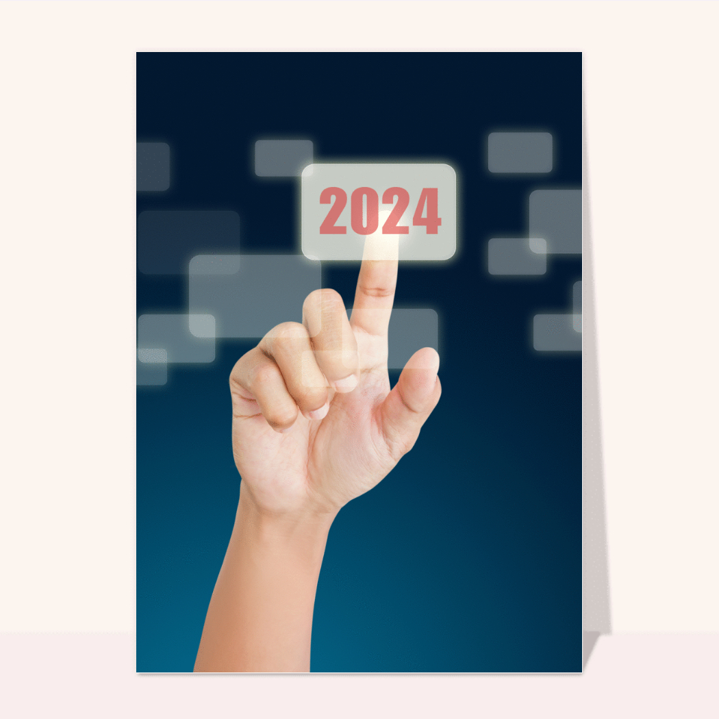 High-tech : du nouveau pour les vœux de 2024 – découvrez les cartes  personnalisées par l'IA – Ce que pensent les hommes
