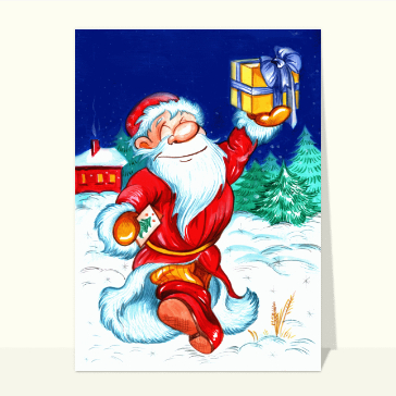 Dessin du père-noël