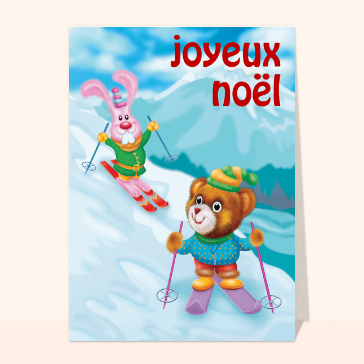 Joyeux noël au ski