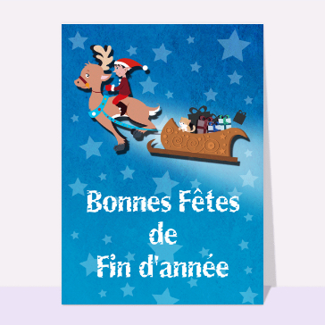 Fin d annee en traineau