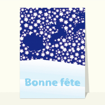 Bonnes fetes ciel et etoiles