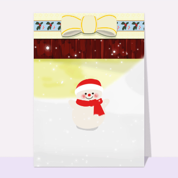 Le petit bonhomme de neige