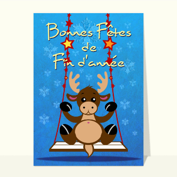 Renne bonne fetes de fin d annee