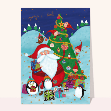 Le père Noël et ses amis